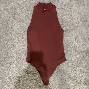 Aritzia babaton contour mock neck bodysuit